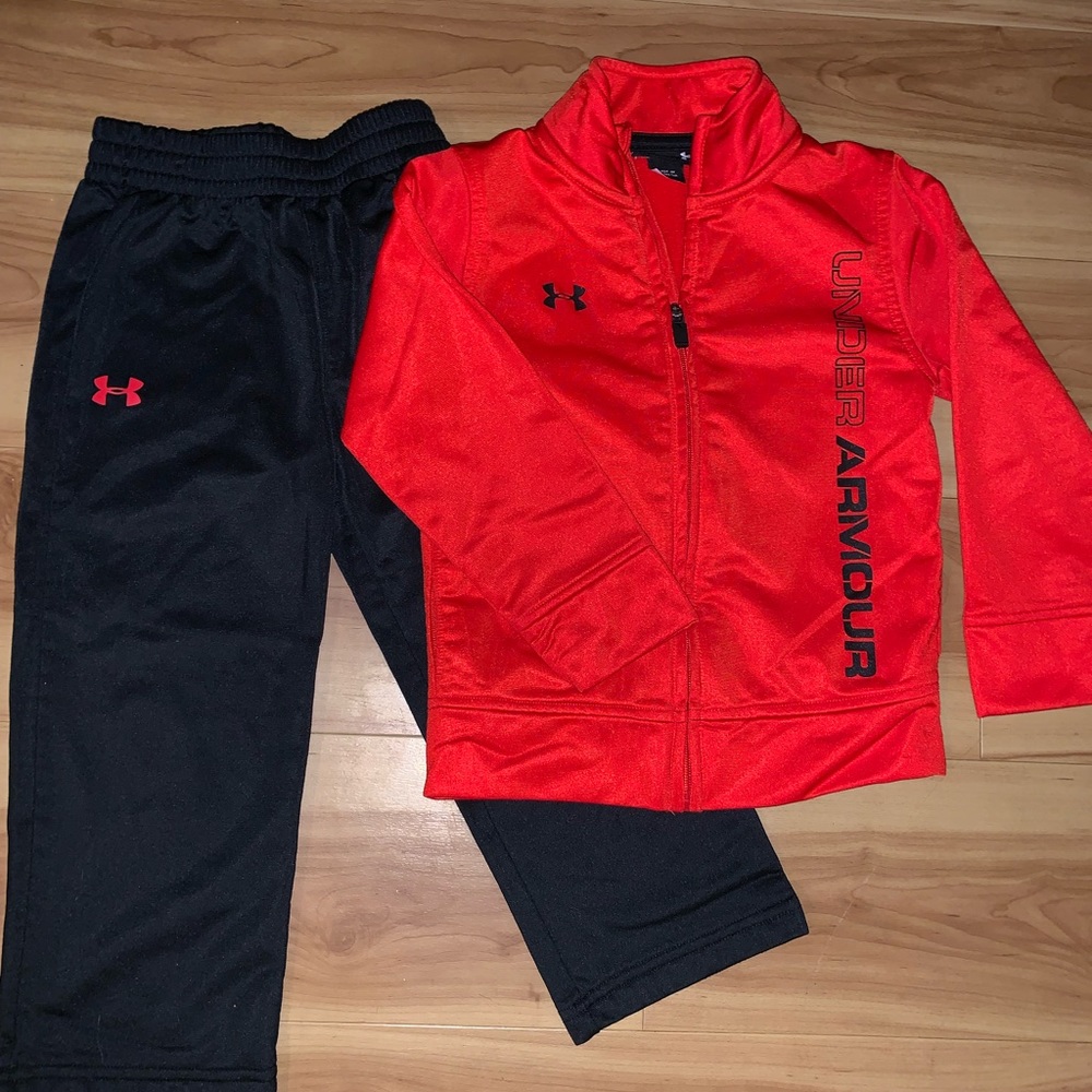 Under Armour little boys jogging suit